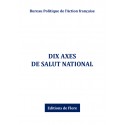 Dix axes de salut national - Bureau politique de l'Action française