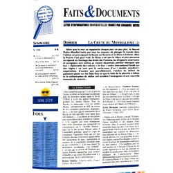 Faits & Documents  n°510