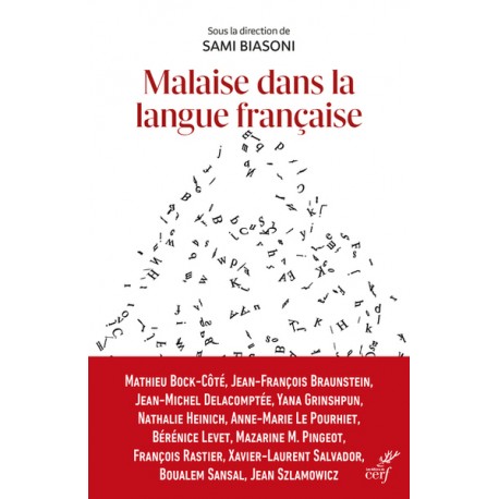 Malaise dans la langue française - Sami Biasoni (sous la direction de)