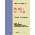 Du rôle de l'Etat - Louis Le Carpentier 