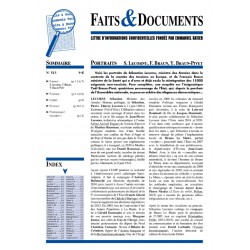 Faits & documents n°513