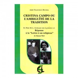 Cristina Campo ou l'ambiguïté de la Tradition - Abbé Francisco Ricossa