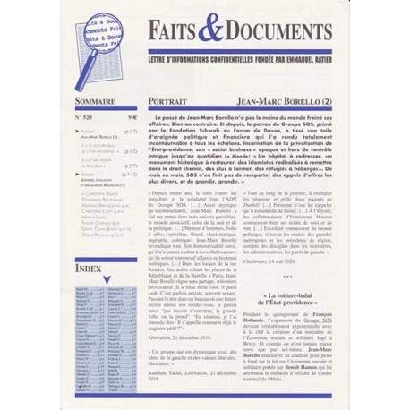 Faits & Documents n°520 - Jean-Marc Borello (2)